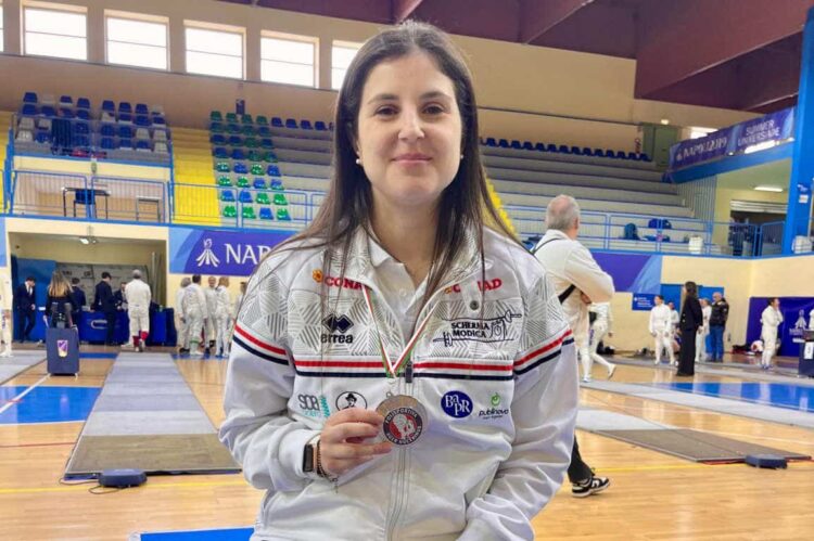 Scherma Modica, Raunisi argento alla prova nazionale master