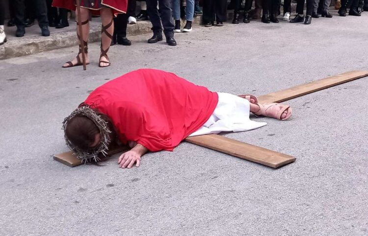 La via crucis vivente del Sacro Cuore di Gesù a Ragusa