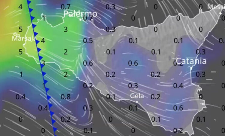 Maltempo in Sicilia, le previsioni per Pasqua e Pasquetta: oggi ciclone con vento e pioggia
