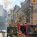 Ragusa, incendio in via Natalelli vicino al Tribunale