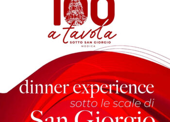 Cena Evento 100 a Tavola a Modica rinvio a giovedì 8 maggio