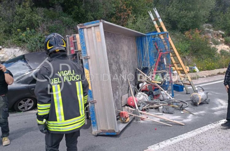 Incidente sulla Scicli-Ragusa, scontro in contrada Pizzillo