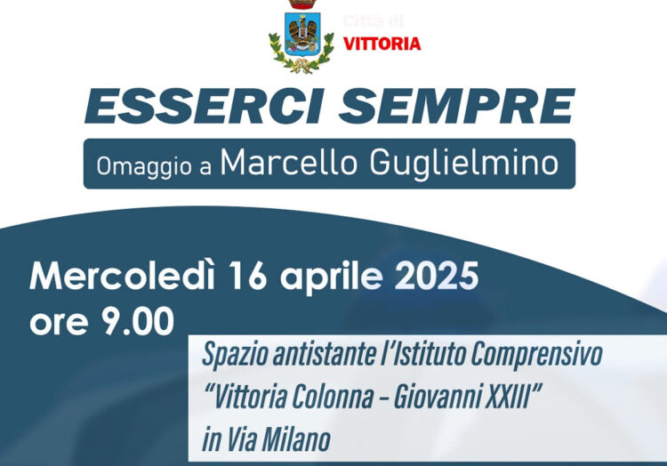 Vittoria, si intitola una via al Questore Marcello Guglielmino 