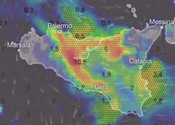 Maltempo in Sicilia, oggi piogge e temporali da Ovest, dal 1 maggio arriva il caldo estivo