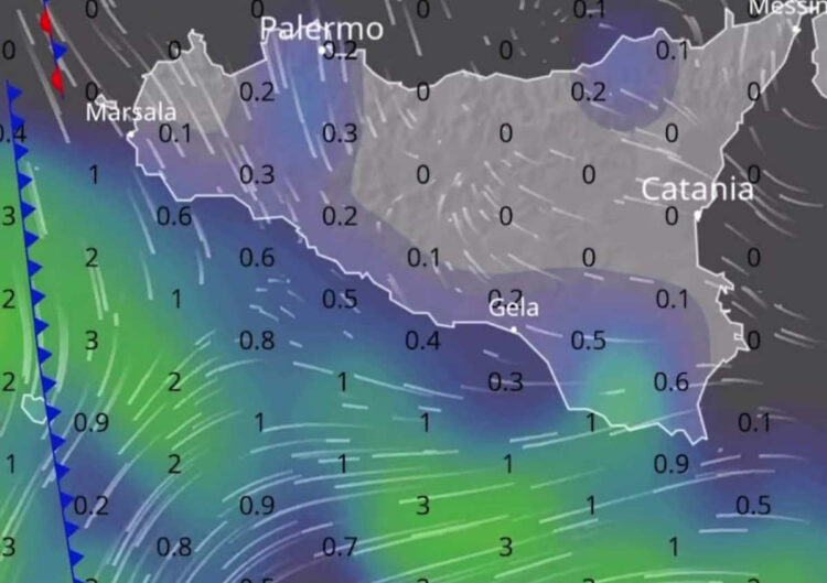 Maltempo in Sicilia, pioggia e freddo da Pasquetta al 25 aprile