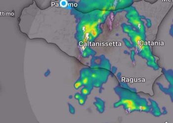 Maltempo in Sicilia, temporali per una V Shaped temporalesca in arrivo da sud