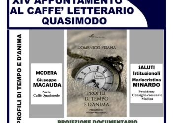 Modica, al Quasimodo si presenta il libro di poesie del Presidente Domenico Pisana