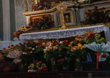 Ragusa, ieri sera la benedizione delle rose