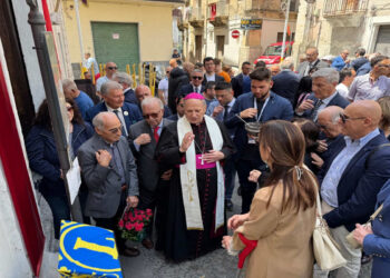 Lions club Lentini inaugurata la targa braille al Santuario diocesano