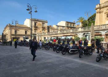 Ragusa oggi moto storiche nel barocco ibleo
