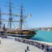 Nave Amerigo Vespucci a Porto Empedocle: quasi 20.000 i visitatori
