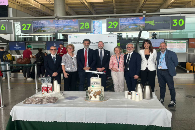 SAC: Aeroporto di Catania, partito il primo volo Delta Air Lines per New York