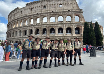 Gli scout Fse Ragusa 3 a Roma per il giubileo degli adolescenti