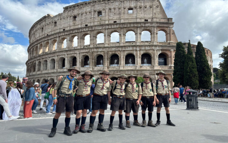 Gli scout Fse Ragusa 3 a Roma per il giubileo degli adolescenti