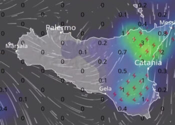 Maltempo in Sicilia: scatta l'allerta gialla per piogge e temporali