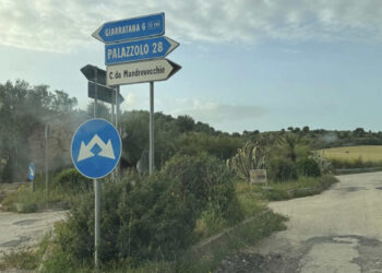 Ragusa, la strada comunale Mandrevecchie lasciata con gravi criticità