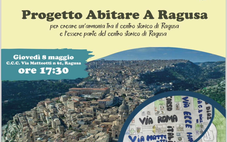 Progetto Abitare a Ragusa_ per creare un’armonia tra il centro storico di Ragusa