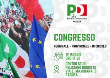 Ragusa il Partito Democratico va al congresso per il rinnovo delle segreterie regionale provinciale e cittadina