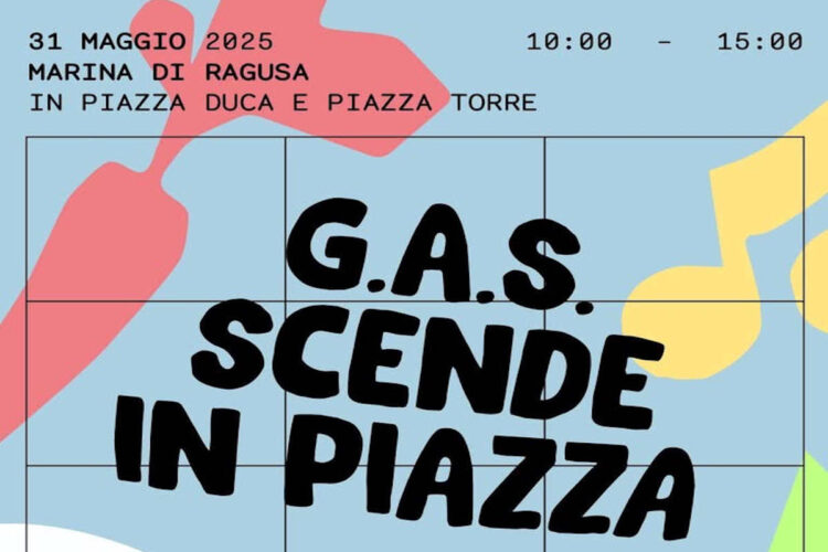 Marina di Ragusa, il 31 maggio Gas in Piazza raddoppia