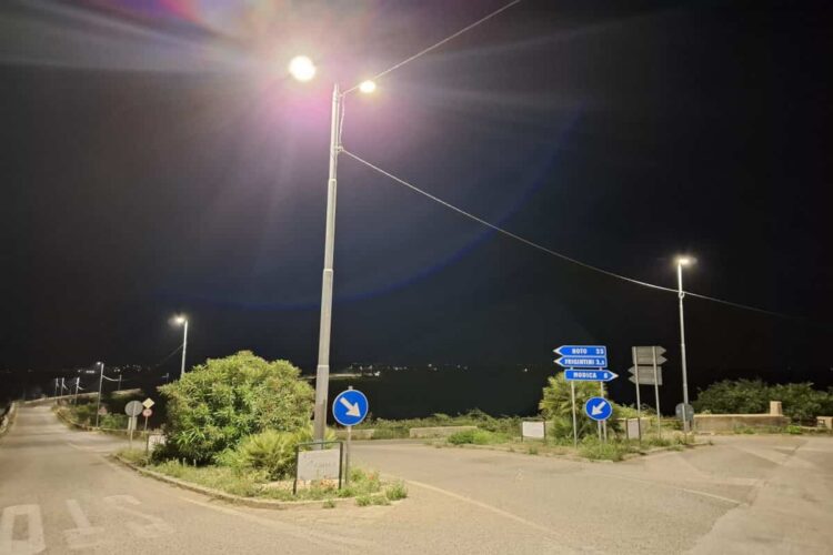 L’illuminazione pubblica arriva sulle SP 59 e 23 lungo la Modica-Giarratana