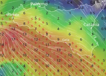 Maltempo in Sicilia, temporali in risalita con possibili nubifragi