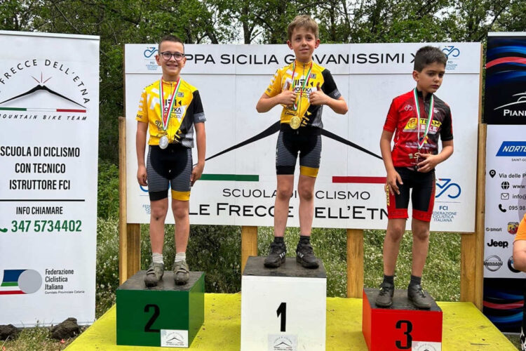 Mountain Bike: buon esordio per la Motyka Bike school Modica in Coppa Sicilia