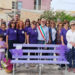 Scicli, una panchina viola per la fibromialgia a Donnalucata