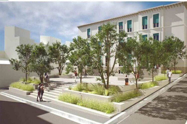 Ragusa, riqualificazione di piazza Marini