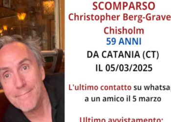 Catania, si cerca cittadino americano in vacanza scomparso 2 mesi fa. Chi l'ha visto?