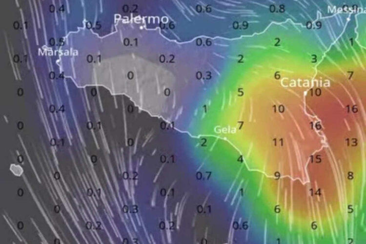 Maltempo in Sicilia: ancora pioggia e possibili temporali