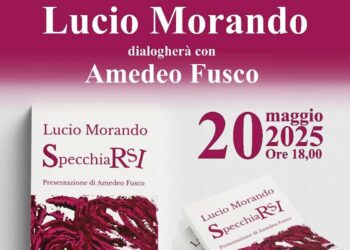 Ragusa il libro Specchiarsi di Lucio Morando verrà presentato da Amedeo Fusco