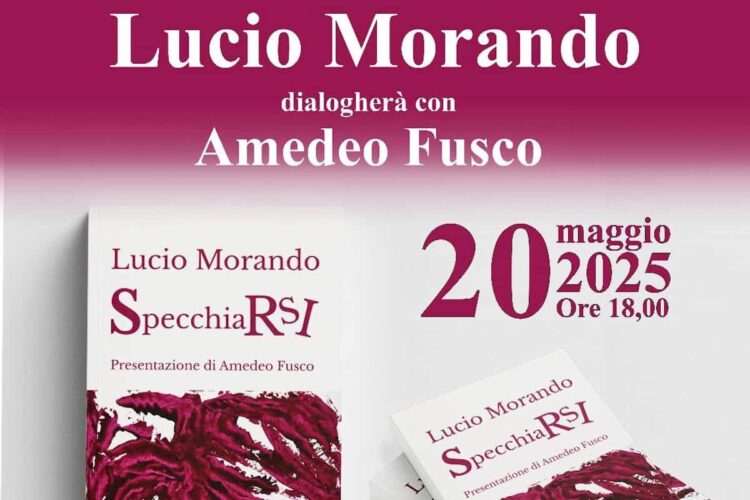 Ragusa il libro Specchiarsi di Lucio Morando verrà presentato da Amedeo Fusco
