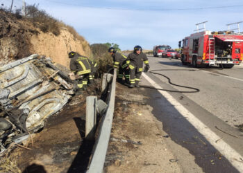 Incidente mortale tra Playa Grande e Marina di Ragusa: auto prende fuoco e conducente muore carbonizzato