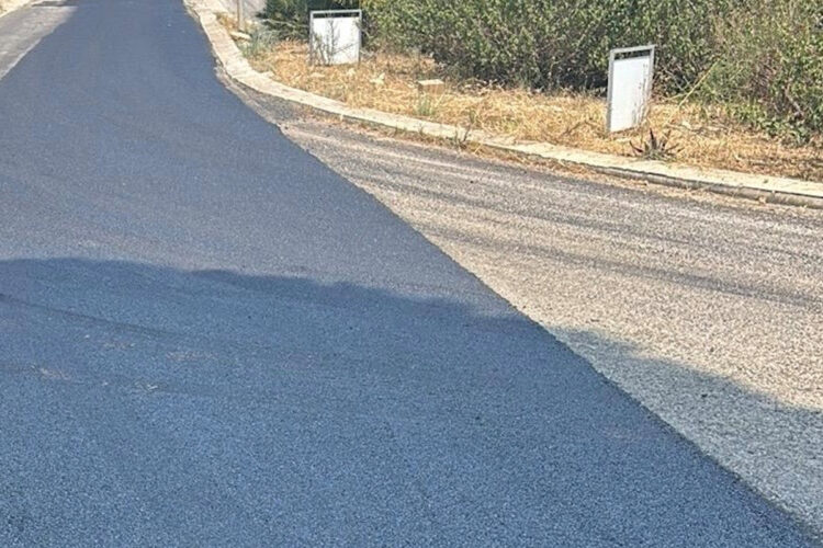 Modica, lavori stradali e asfalto ripristinato