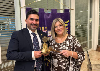 Modica, cerimonia del passaggio della campana al Lions Club