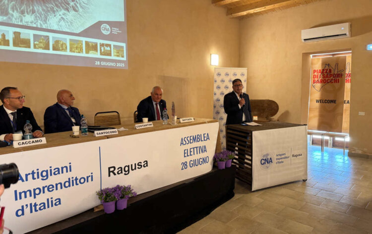 Giampaolo Roccuzzo è il nuovo presidente territoriale Cna Ragusa