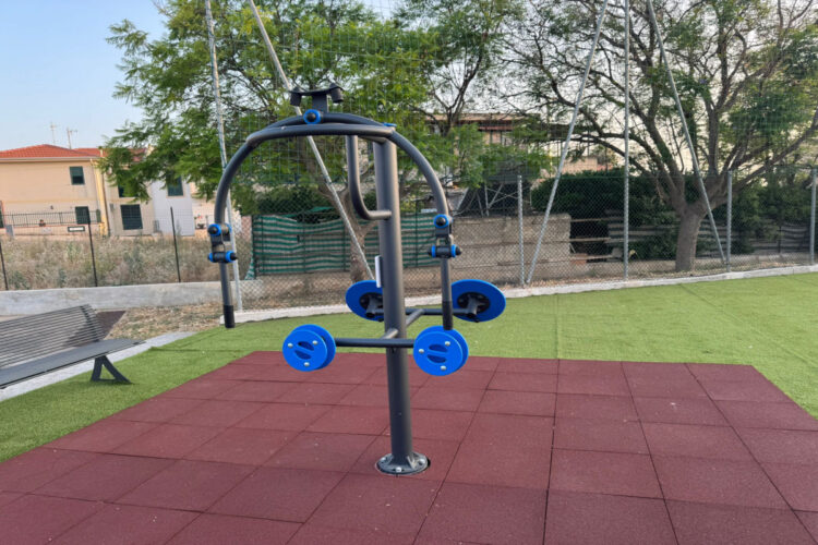 Dopo il campetto anche l’area fitness a S.Croce Camerina