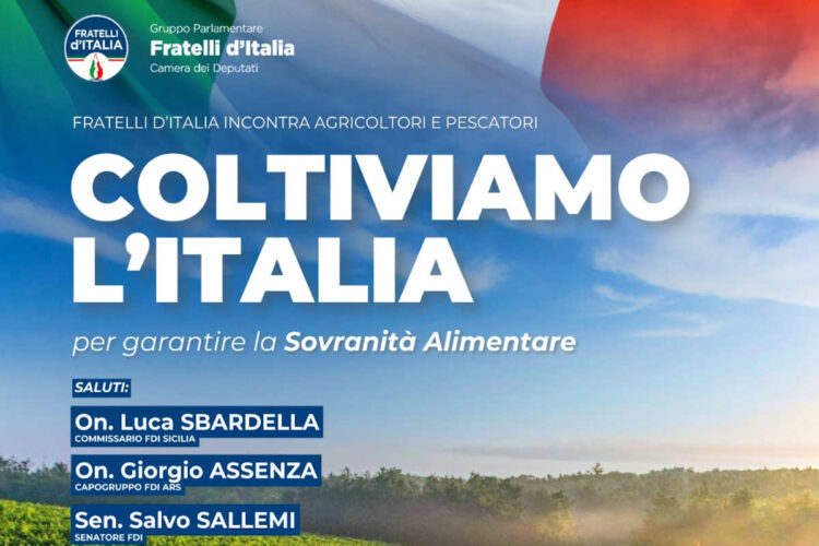 Coltiviamo l'Italia di FdI fa tappa a Ragusa