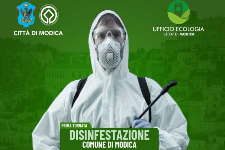 Disinfestazione a Modica: ecco il calendario completo con i giorni e le zone