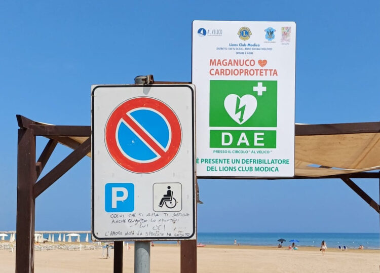 La spiaggia di Maganuco cardioprotetta