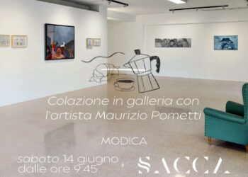 Il mattino ha l’arte in bocca a Modica, colazione con l’artista Maurizio Pometti