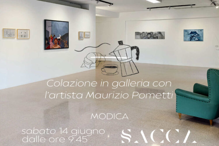 Il mattino ha l’arte in bocca a Modica, colazione con l’artista Maurizio Pometti