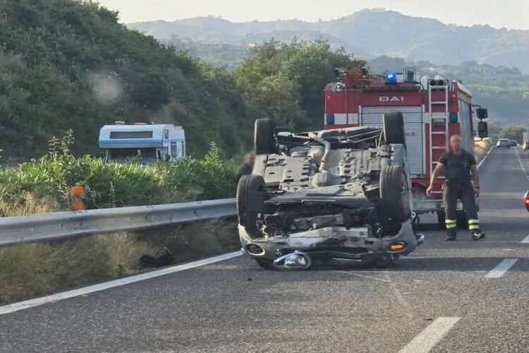Incidente sulla A18 Catania-Messina