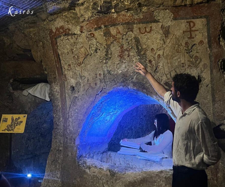 Siracusa, Into the silence alla catacomba di San Giovanni