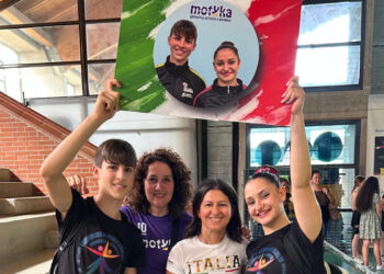 Campionato nazionale Assoluto Gold di Gorle la Motyka al quarto posto con Cappello e Iemmolo