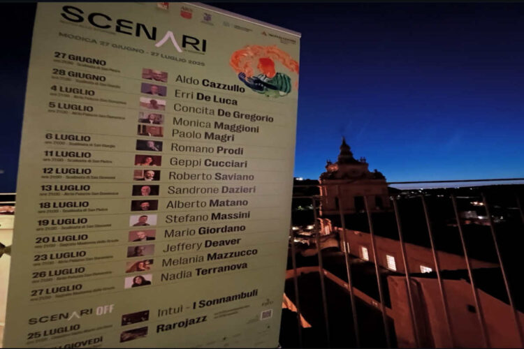 Romano Prodi, Geppi Cucciari, Alberto Matano, Mario Giordano a Modica per Scenari 2025