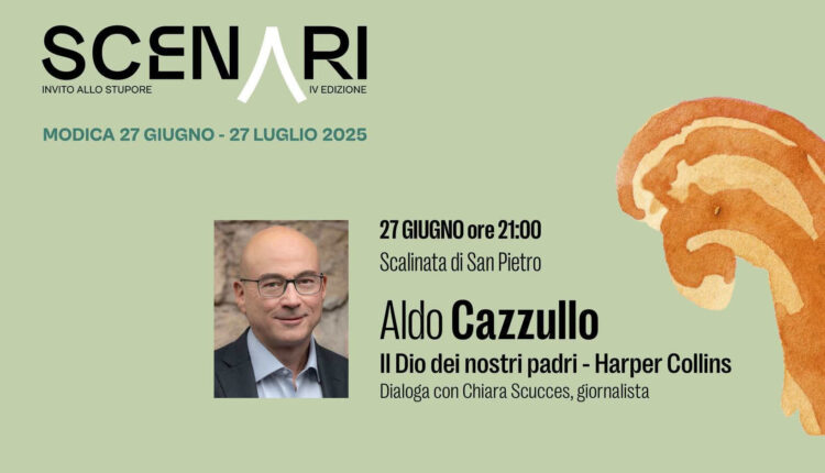 Modica, comincia Scenari 2025 con Aldo Cazzullo e Erri De Luca