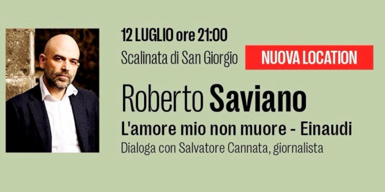 Roberto Saviano a Modica