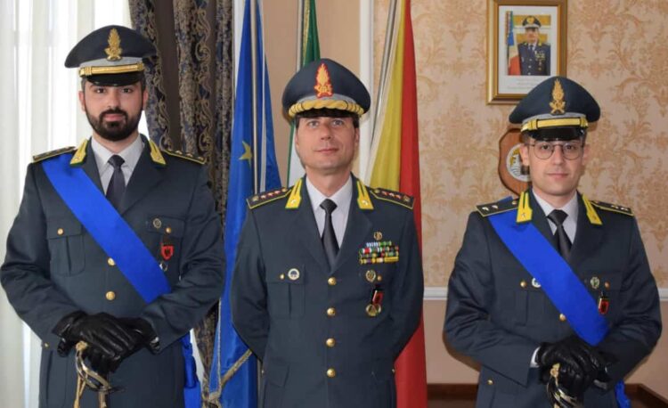 Catania: il tenente Vito Sergio Bertolino è il nuovo comandante della compagnia della Guardia di Finanza di Paternò