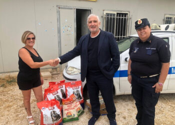 Modica Polizia Locale, un aiuto per il Canile di Giulia